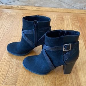 Christian Siriano black boots